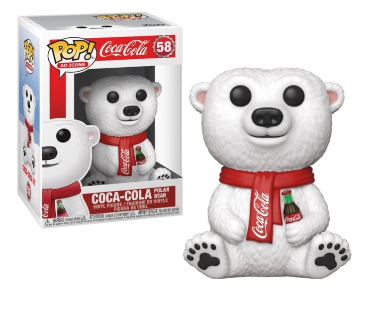 Funko Pop Coca Cola Figura Oso Polar Coca Cola Cftoyshop