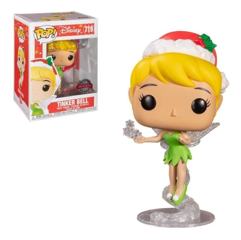 Funko Pop Disney Tinker Bell Limited Edition Figura Campanita Navidad