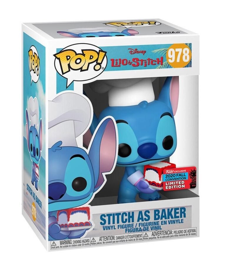 Funko Pop! Disney Lilo ＆ Stitch #978 - Stitch as Baker Exclusive＿並行輸入品