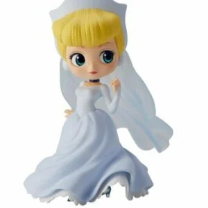 BANPRESTO QPOSKET DISNEY PRINCESA CINDERELLA: FIGURA CENICIENTA ENSUEÑO