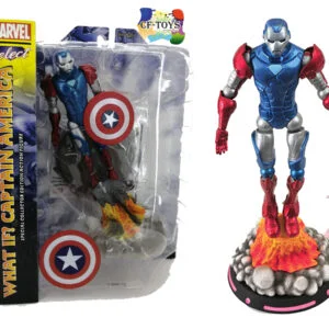Alternative view of NECA Marvel Select Captain America: FIGURA CAPITAN AMERICA WHAT IF?