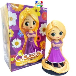 BANPRESTO QPOSKET DISNEY PRINCESAS: FIGURA RAPUNZEL