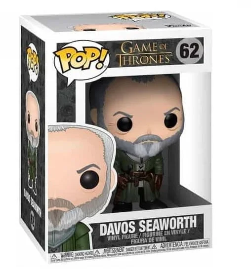 FUNKO POP GAME OF THRONES  : FIGURA JUEGO DE TRONOS DAVOS SEAWORTH 62 - Image 3