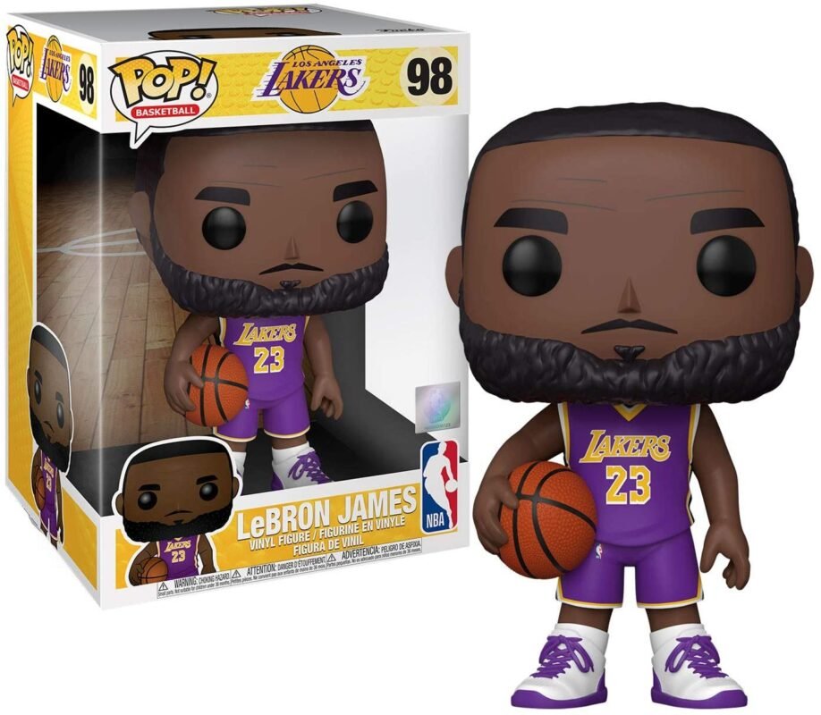 FUNKO POP BASKETBALL NBA LOS ANGELES LAKERS : FIGURA LEBRON JAMES 98 ...