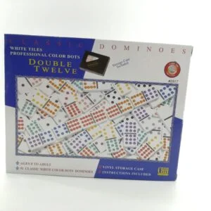 JUEGO DE MESA CASINO DOMINO CUBANO DE DOBLE 12 PROFESIONAL ARRANCADOR Y TRENES