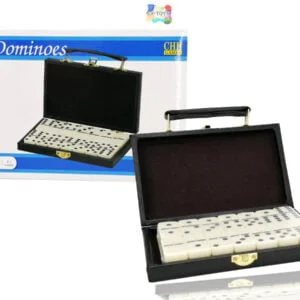 JUEGO DE MESA CASINO DOMINO DOBLE 6 PUNTOS CON ESTUCHE
