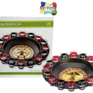JUEGO DE MESA CASINO INCLUYE CABALLITOS, BALINES Y RULETA: RULETA SET DE SHOT
