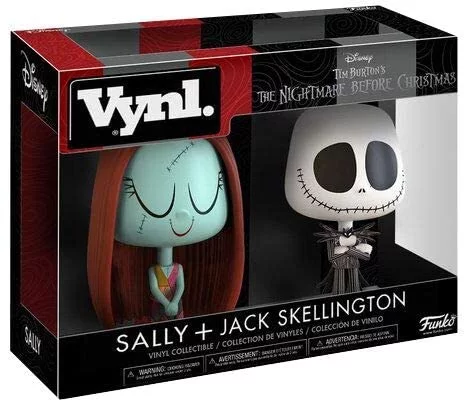 FUNKO POP DISNEY VYNL THE NIGHTMARE BEFORE CHRISTMAS : FIGURA 2 PACK SALLY, JACK SKELLINGTON - Image 3