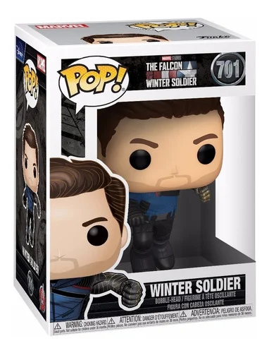 FUNKO POP MARVEL THE FALCON  : FIGURA  WINTER SOLDIER 701 - Image 3