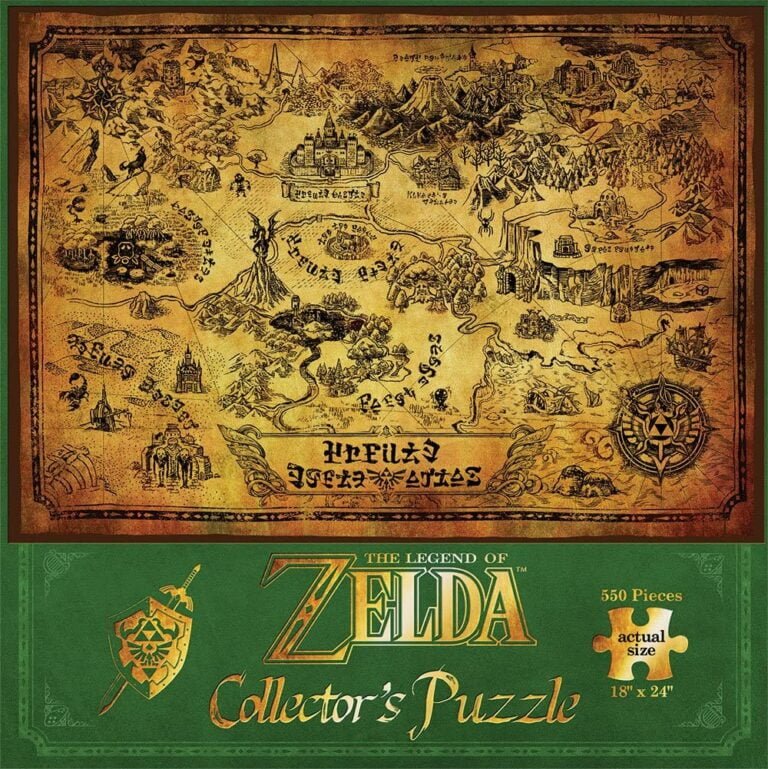 USAOPOLY THE LEGEND OF ZELDA ROMPECABEZAS DE 550 PIEZAS