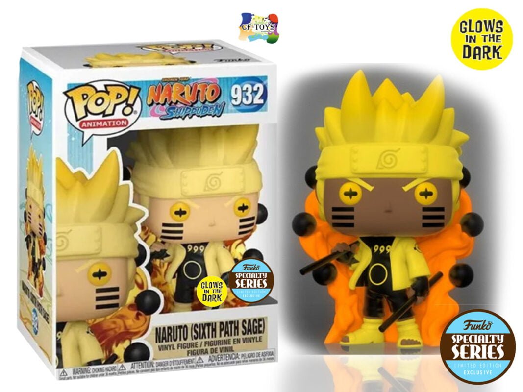 Funko Pop Naruto Shippuden – Sixth Path Sage Glow In The Dark Especial 