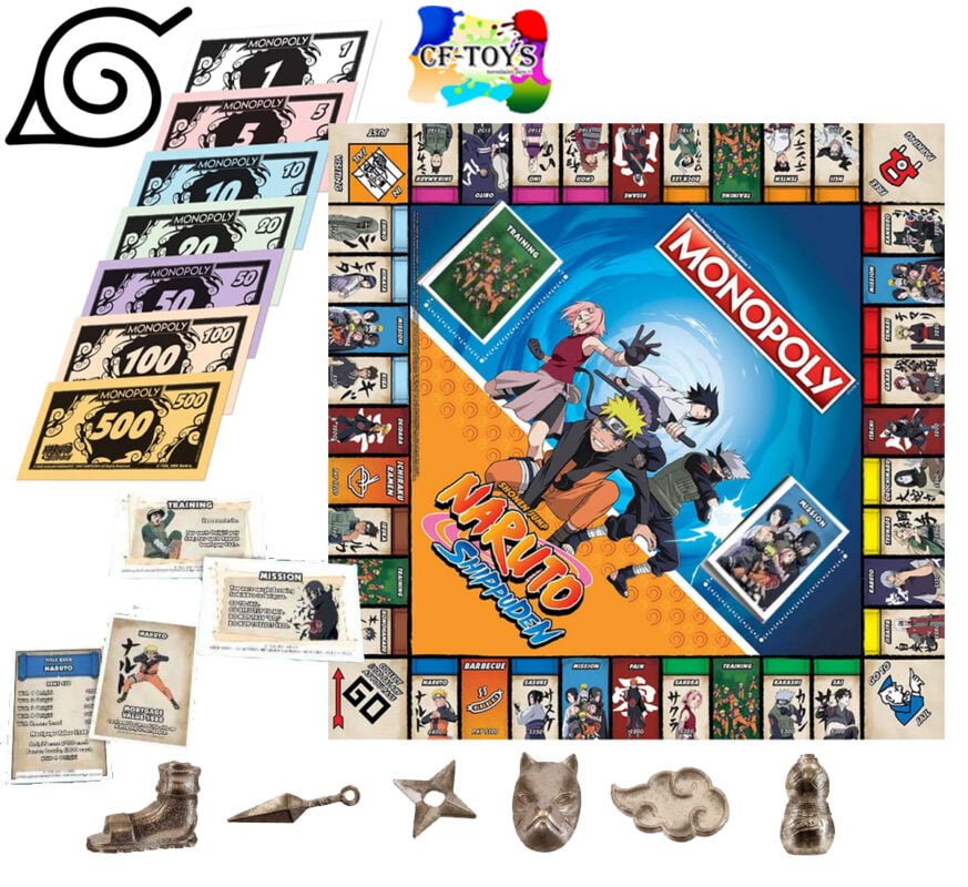 monopoly naruto shippuden edition monopoly naruto shippuden edition