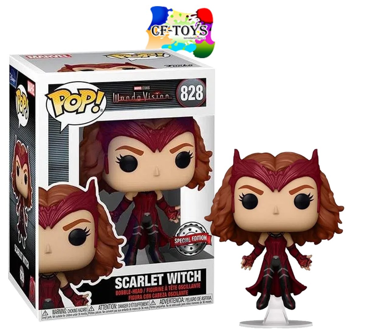 Funko Pop Marvel Disney Wanda Vision Special Edition Scarlet Witch
