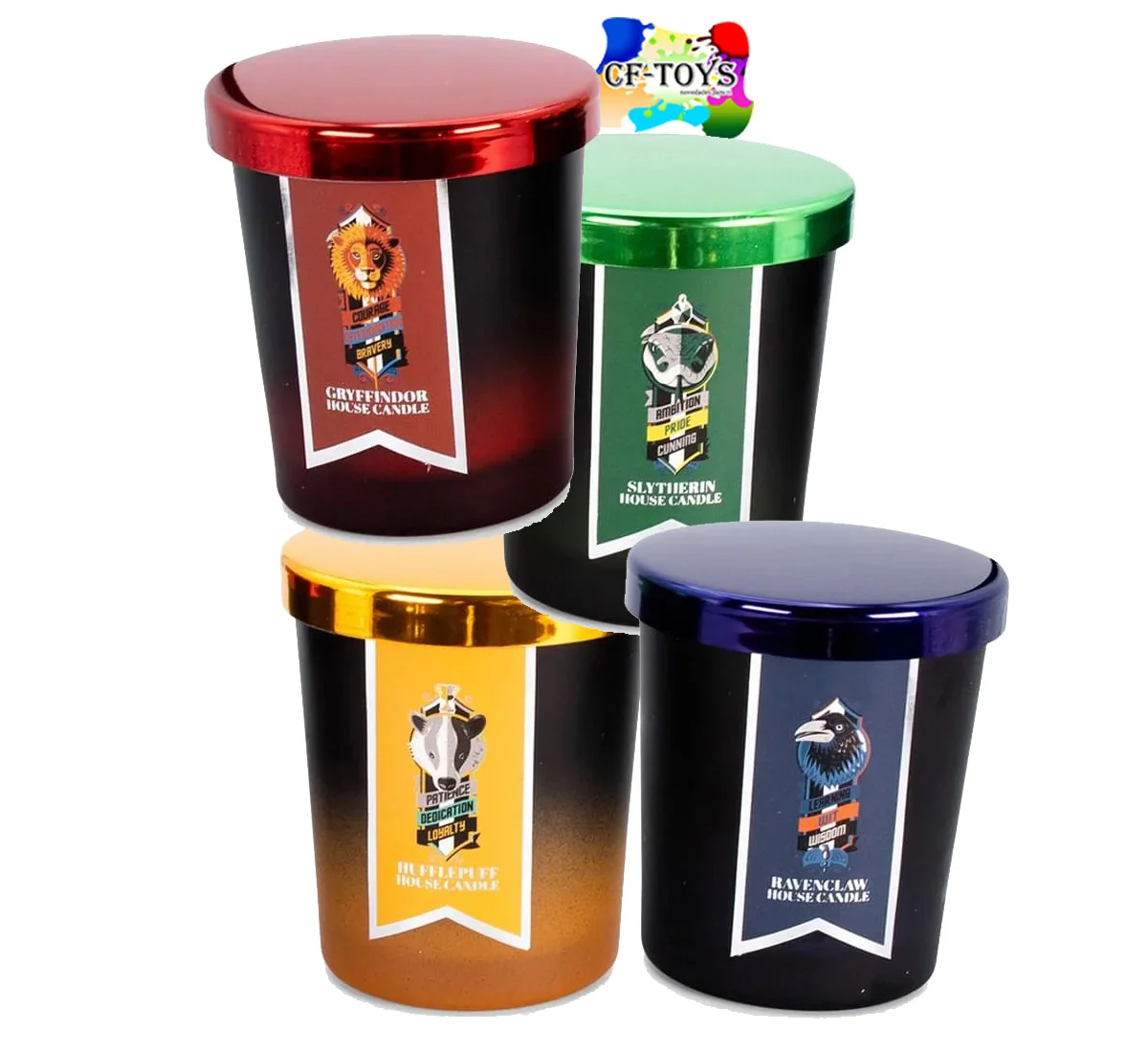 UKONIC HARRY POTTER: Velas Tematica Casa Hogwarts: GRYFFINDOR SLYTHERIN HAFFLEPUFF RAVENCLAW - Image 2