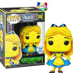 FUNKO POP DISNEY: ALICIA EN EL PAIS DE LAS MARAVILLAS: EXCLUSIVO FUNKO BLACKLIGHT 1058