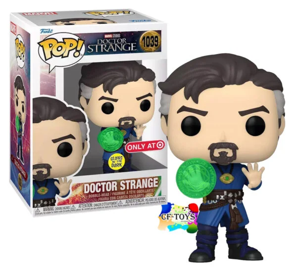 FUNKO POP MARVEL: DOCTOR STRANGE: EXCLUSIVO TARGET GLOW IN THE DARK: DOCTOR EXTRAÑO 1039