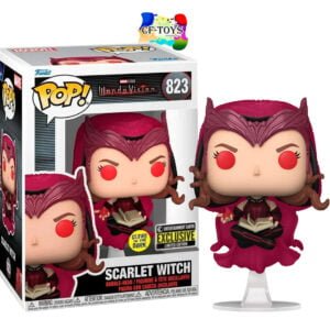 FUNKO POP MARVEL: SCARLET WITCH: WANDA VISION EXCLUSIVO ENTERTAINMENT EARTH 823