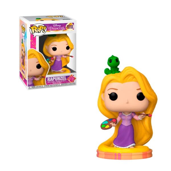 Funko POP Disney Princesas: Ultimate Princess Rapunzel y Pascal 1018