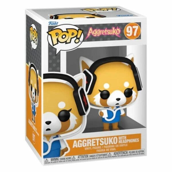 Funko POP Series Tv Sanrio: Anime Aggretsuko Con Audifonos 97 - Image 3