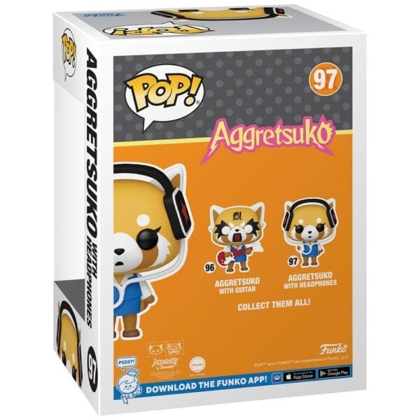 Funko POP Series Tv Sanrio: Anime Aggretsuko Con Audifonos 97 - Image 4