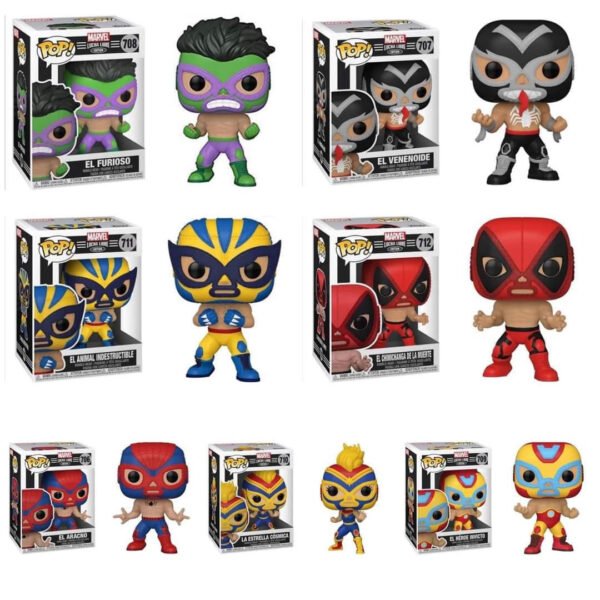 FUNKO POP MARVEL Lucha Libre: Set 7 Luchadores - Image 4