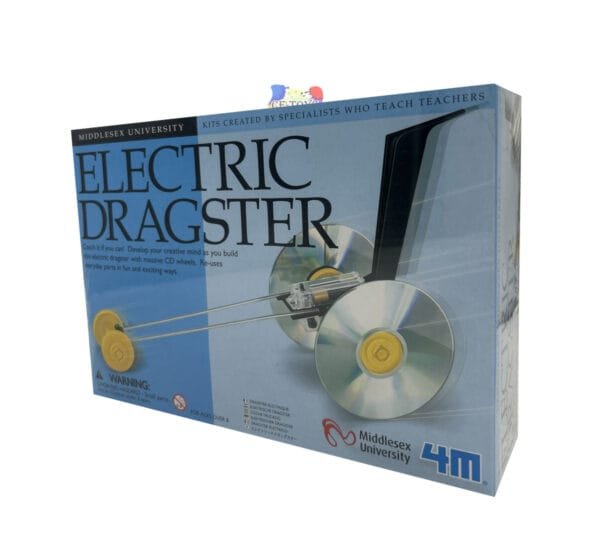 JUEGO DIDACTICO: TOYSMITH 4M: DRAGSTER ELECTRICO: ARMA TU CARRO: DIY - Image 2