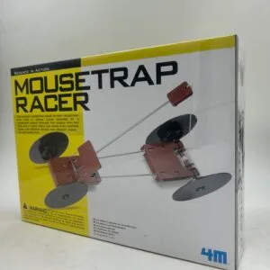 KIT DIDACTICO: JUEGO TOYSMITH 4M: AUTO DE CARRERAS: Arma Tu Coche De Carreras Con Trampa Para Raton: DIY