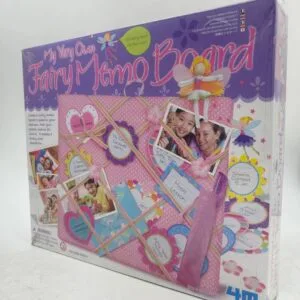 KIT DIDACTICO: JUEGO TOYSMITH 4M: TABLERO DE NOTAS: ARMA TU FAIRY MEMO BOARD: Hadas Corazones Flores DIY