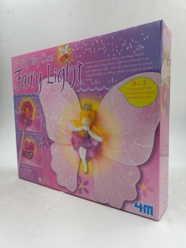 JUEGO DIDACTICO: TOYSMITH 4M: VARITA MAGICA DE HADA: ARMA TU FAIRY LIGHT: HADAS LAMPARITA DIY