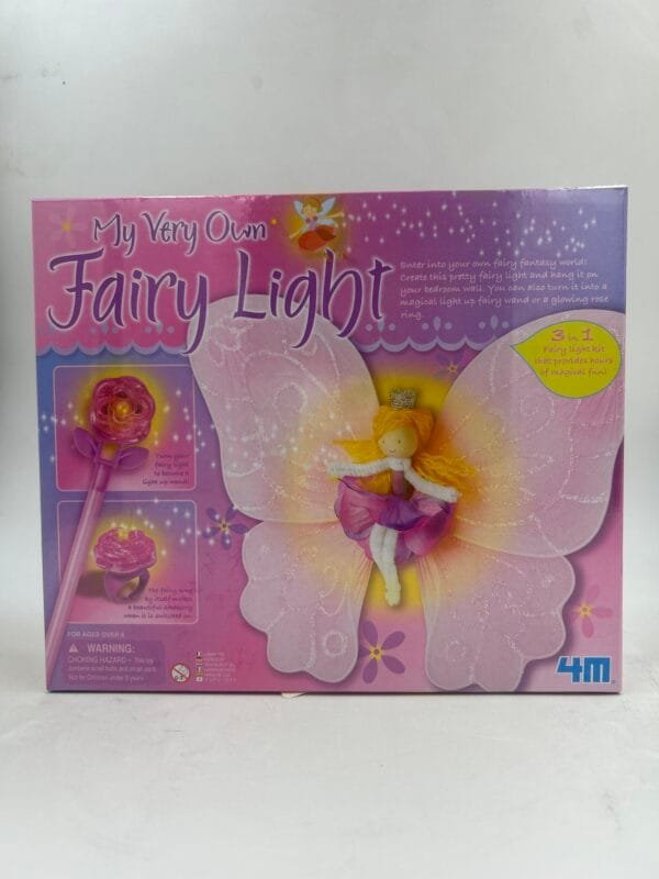 JUEGO DIDACTICO: TOYSMITH 4M: VARITA MAGICA DE HADA: ARMA TU FAIRY LIGHT: HADAS LAMPARITA DIY - Image 2