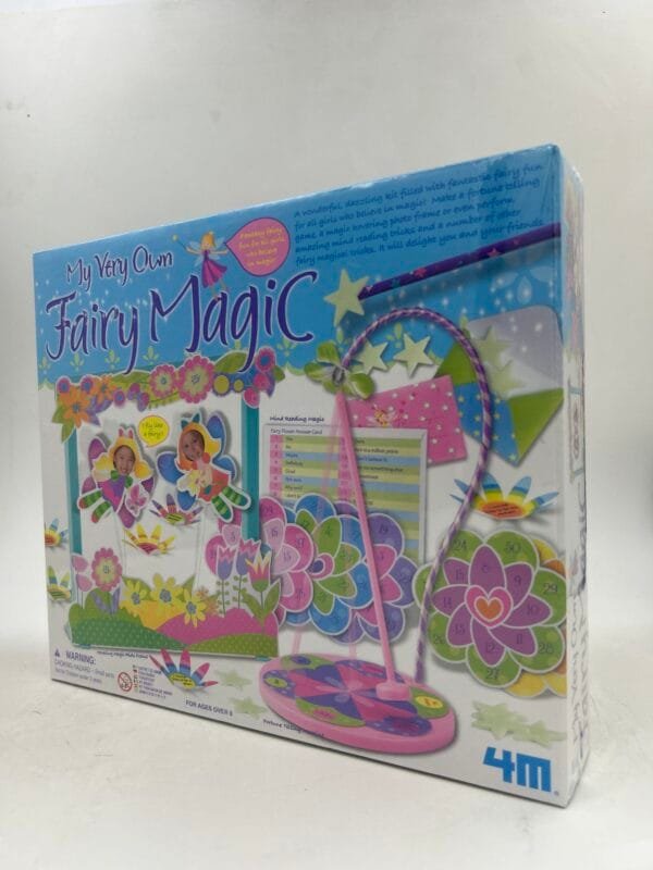 JUEGO DIDACTICO: TOYSMITH 4M: FAIRY MAGIC: SET DE JUEGOS DE HADA: MARCO PARA FOTOS FLORES CORAZONES ESTRELLAS DIY