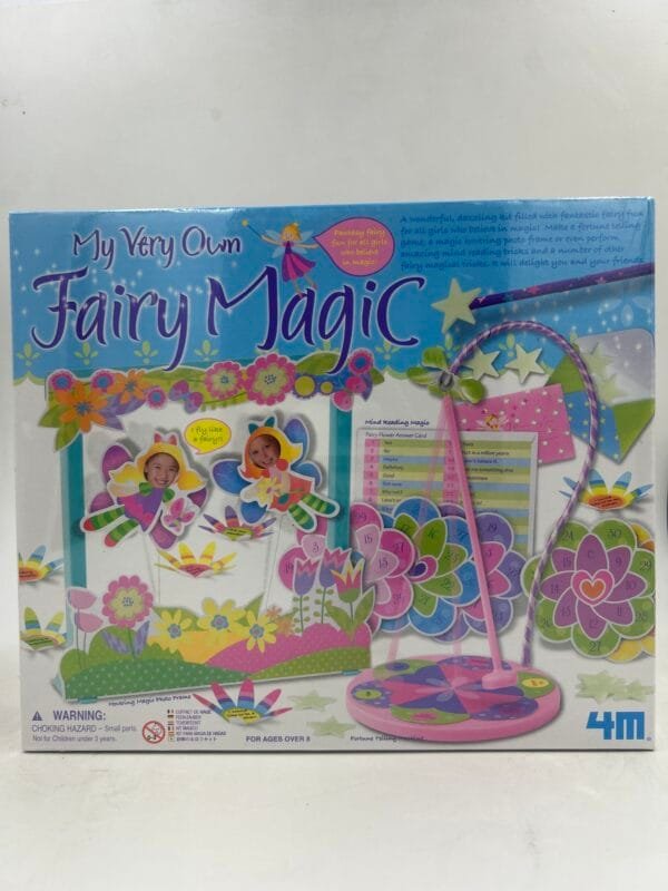JUEGO DIDACTICO: TOYSMITH 4M: FAIRY MAGIC: SET DE JUEGOS DE HADA: MARCO PARA FOTOS FLORES CORAZONES ESTRELLAS DIY - Image 2