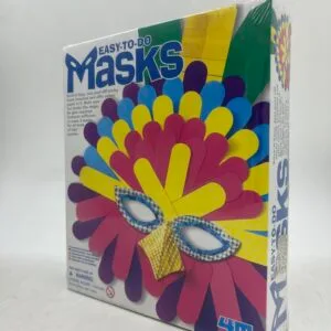 KIT DIDACTICO: JUEGO TOYSMITH 4M: FABRICA TU MASCARA 3PZAS: Mascara De Arlequin Carnaval DIY