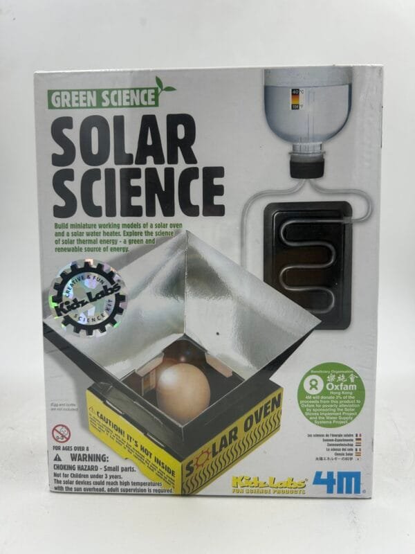 KIT DIDACTICO: JUEGO TOYSMITH 4M: SOLAR SCIENCE: Fabrica Calentador de Agua Y Horno Solar DIY - Image 2