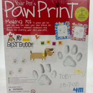 Alternative view of KIT DIDACTICO: JUEGO TOYSMITH 4M: PAW PRINT: FABRICA PLACA CON HUELLA PERRO Y GATO: Arcilla Recuerdo Mascota DIY