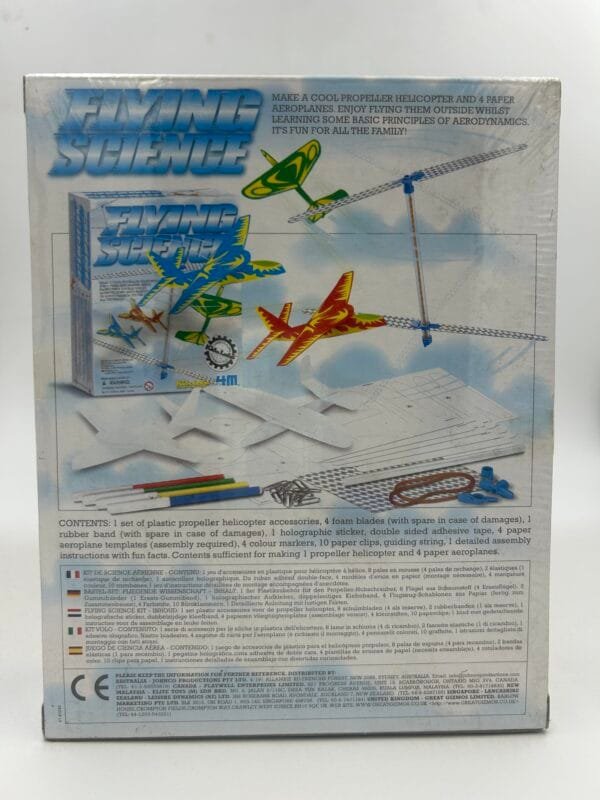 JUEGO DIDACTICO: TOYSMITH 4M: FABRICA PROPULSOR CON HELICE: AVIONCITO PAPEL: CIENCIA PRINCIPIOS AERODINAMICA DIY - Image 4