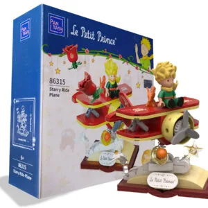 Juego Set De Bloques Kit De Construccion: Pantasy: Principito Avion