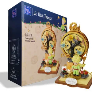 Juego Set De Bloques Kit De Construccion: Pantasy: Principito Reloj Estelar