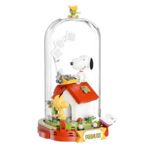 Alternative view of Juego Set De Bloques Kit De Construccion: Pantasy: Peanuts Snoopy Casa Con Capelo